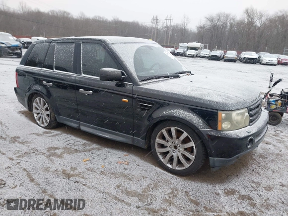 2006 Land Rover Range Rover Sport SC with VIN SALSH23446A922357, listed as a IAAI auction lot 41249996 with 113,673 mi miles. Bid and sale history available at carsss.com. Image 1.