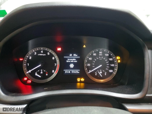 2019 Hyundai Sonata SE with VIN 5NPE24AF8KH785898, listed as a Copart auction lot 46068005 with 131,610 mi miles and Salvage Title. Bid and sale history available at carsss.com. Image 9.