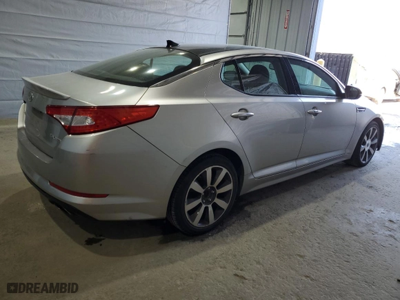 2012 Kia Optima SX with VIN 5XXGR4A66CG060155, listed as a Copart auction lot 53484585 with 0 mi miles and Clean Title. Bid and sale history available at carsss.com. Image 3.