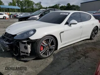2015 Porsche Panamera GTS with VIN WP0AF2A7XFL081073, listed as a Copart auction lot 58807985 with 137,046 mi miles and Salvage title. Bid and sale history available at DreamBid. Image 1.