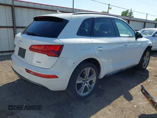 2019 Audi Q5 Premium Plus with VIN WA1BNAFY6K2119041, listed as a IAAI auction lot 42023058 with 48,718 mi miles. Bid and sale history available at carsss.com. Image 4.