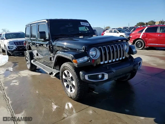 2022 Jeep Wrangler Unlimited Sahara with VIN 1C4HJXEN5NW145438, listed as a Copart auction lot 84207384 with 38,964 mi miles and Non Repairable. Bid and sale history available at carsss.com. Image 15.