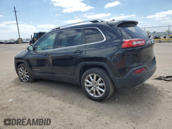 2016 Jeep Cherokee Limited with VIN 1C4PJLDB0GW287372, listed as a Copart auction lot 52795535 with 173,038 mi miles and Salvage title. Bid and sale history available at DreamBid. Image 2.