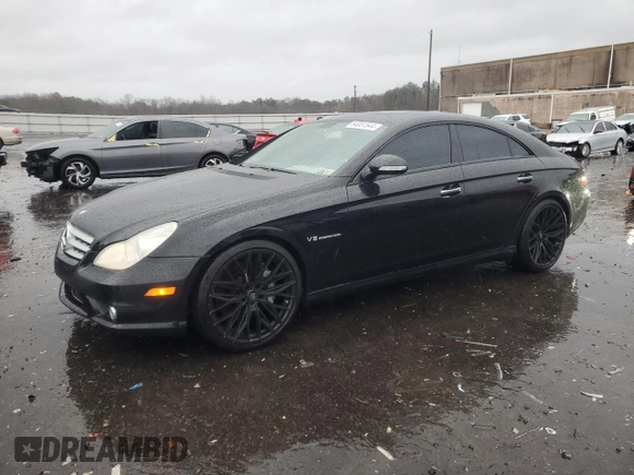 2006 Mercedes-Benz CLS-Class AMG with VIN WDDDJ76X76A033193, listed as a Copart auction lot 84051544 with 115,814 mi miles and Salvage Title. Bid and sale history available at carsss.com. Image 1.