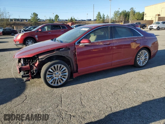 2014 Lincoln MKZ with VIN 3LN6L2G93ER819573, listed as a Copart auction lot 49719235 with 89,914 mi miles and Salvage Title. Bid and sale history available at carsss.com. Image 1.
