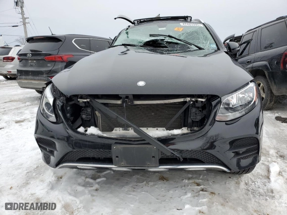 2016 Mercedes-Benz GLC with VIN WDC0G4KBXGF012479, listed as a Copart auction lot 47423395 with 0 mi miles and Salvage Title. Bid and sale history available at carsss.com. Image 5.