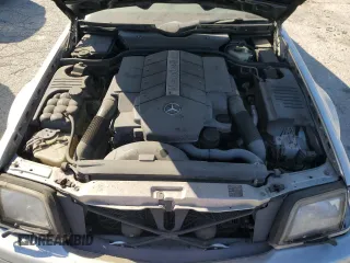 2000 Mercedes-Benz SL-Class with VIN WDBFA68F7YF190504, listed as a Copart auction lot 71000714 with 0 mi miles and Clean Title. Bid and sale history available at carsss.com. Image 11.