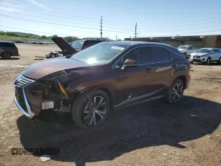 2017 Lexus RX 350 with VIN 2T2BZMCA4HC057387, listed as a Copart auction lot 58075095 with 23,492 mi miles and Salvage title. Bid and sale history available at DreamBid. Image 1.