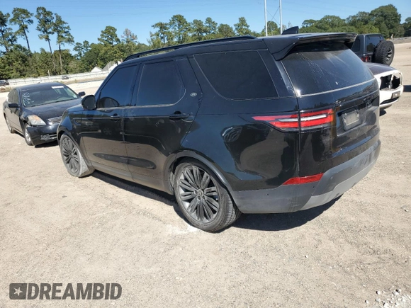 2018 Land Rover Discovery HSE Luxury with VIN SALRT2RV6JA078943, listed as a Copart auction lot 76582804 with Not Provided miles and Salvage Title. Bid and sale history available at DreamBid. Image 2.