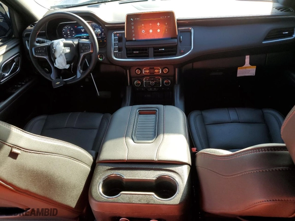 2023 Chevrolet Tahoe RST with VIN 1GNSCRKDXPR483465, listed as a Copart auction lot 77744604 with 11,078 mi miles and Salvage Title. Bid and sale history available at carsss.com. Image 8.