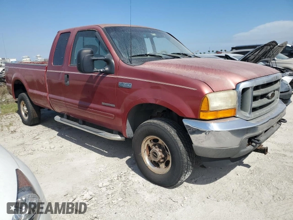 2001 Ford F-350 XL with VIN 1FTSX31F51EB27355, listed as a Copart auction lot 75587914 with 600,855 mi miles and Non Repairable. Bid and sale history available at DreamBid. Image 4.