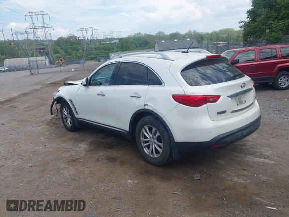 2009 Infiniti FX with VIN JNRAS18W39M159422, listed as a IAAI auction lot 42157749 with 176,265 mi miles and . Bid and sale history available at DreamBid. Image 3.