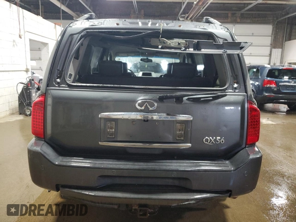 2004 Infiniti QX56 with VIN 5N3AA08C94N801148, listed as a Copart auction lot 52417335 with 300,620 mi miles and Clean Title. Bid and sale history available at carsss.com. Image 6.