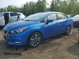 2022 Nissan Versa SV with VIN 3N1CN8EV7NL845166, listed as a Copart auction lot 58763105 with 12,713 mi miles and Clean title. Bid and sale history available at DreamBid. Image 1.