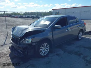 2017 Nissan Sentra SV with VIN 3N1AB7AP3HL642104, listed as a IAAI auction lot 41898136 with 83,495 mi miles. Bid and sale history available at carsss.com. Image 2.