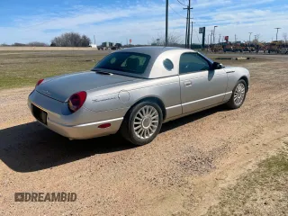 2004 Ford Thunderbird Deluxe with VIN 1FAHP60AX4Y106818, listed as a Copart auction lot 47457875 with 58,316 mi miles and Clean Title. Bid and sale history available at carsss.com. Image 4.