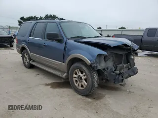 2003 Ford Expedition Eddie Bauer with VIN 1FMFU17L43LC21054, listed as a Copart auction lot 54883385 with Not provided miles and Salvage title. Bid and sale history available at DreamBid. Image 4.