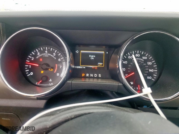 2015 Ford Mustang GT with VIN 1FA6P8CF3F5322010, listed as a Copart auction lot 51447795 with 112,059 mi miles and Salvage Title. Bid and sale history available at carsss.com. Image 9.