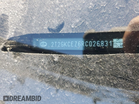 2024 Lexus NX 350h Premium с VIN 2T2GKCEZ6RC026831, выставлен на аукционе Copart как лот 57184185 с пробегом Не указан миль и Списание • Salvage title. История ставок и продаж доступна на DreamBid. Изображение 12.