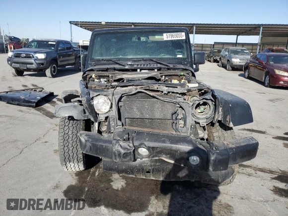 2018 Jeep Wrangler Unlimited Sport with VIN 1C4BJWDG4JL882001, listed as a Copart auction lot 51965055 with 132,836 mi miles and Salvage Title. Bid and sale history available at DreamBid. Image 5.