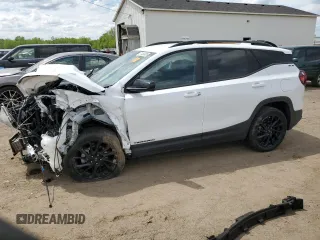 2024 GMC Terrain SLE z VIN 3GKALTEGXRL173306, wystawiony jako Copart lot #57458985 z przebiegiem 17 131 mil mil oraz Nie do naprawy • Non repairable. Historia ofert i sprzedaży dostępna na DreamBid. Obrazek 1.