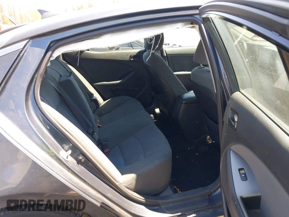 2015 Kia Optima LX with VIN KNAGM4A74F5569738, listed as a IAAI auction lot 41980622 with 161,434 mi miles. Bid and sale history available at carsss.com. Image 8.