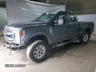 2021 Ford F-250 XL with VIN 1FT7X2BN5MED50280, listed as a Copart auction lot 49862485 with 30,520 mi miles and Salvage title. Bid and sale history available at DreamBid. Image 1.