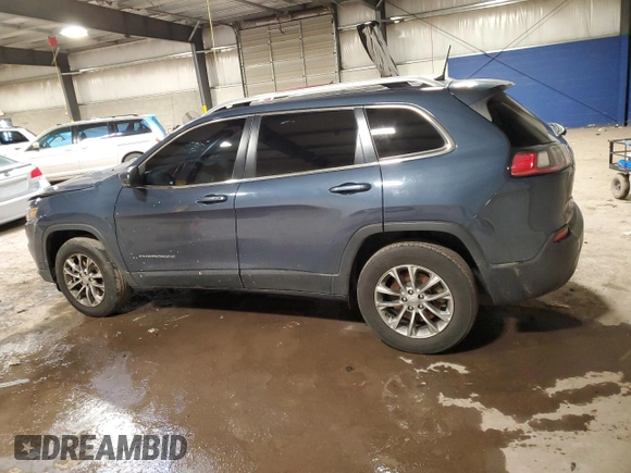2021 Jeep Cherokee Altitude with VIN 1C4PJMLBXMD162622, listed as a Copart auction lot 44963445 with 43,255 mi miles and Salvage Title. Bid and sale history available at carsss.com. Image 2.