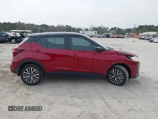 2024 Nissan Kicks SV with VIN 3N1CP5CV5RL574092, listed as a IAAI auction lot 41792156 with 9,956 mi miles. Bid and sale history available at carsss.com. Image 14.