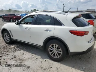 2010 Infiniti FX35 with VIN JN8AS1MUXAM800305, listed as a Copart auction lot 61742114 with 172,274 mi miles and Salvage Title. Bid and sale history available at carsss.com. Image 2.