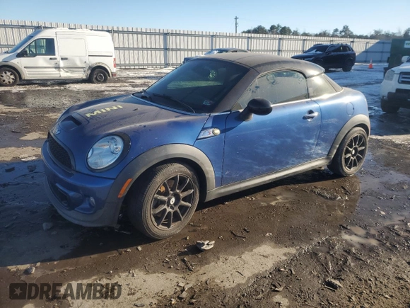 2012 MINI Coupe S z VIN WMWSX3C5XCT465527, wystawiony jako Copart lot #87006534 z przebiegiem 117 822 mil mil oraz Czysty tytuł • Clean title. Historia ofert i sprzedaży dostępna na DreamBid. Obrazek 1.