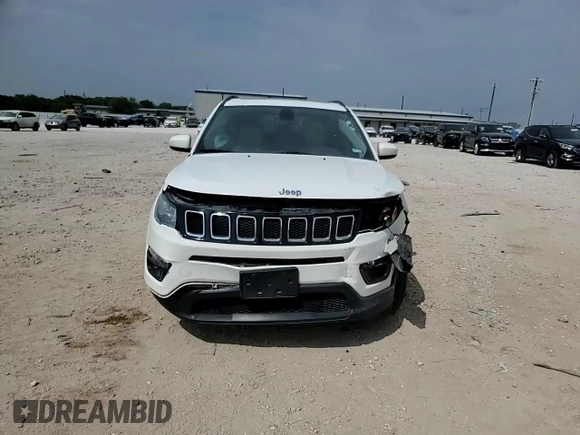 2020 Jeep Compass Latitude with VIN 3C4NJCBB4LT142992, listed as a Copart auction lot 51227255 with 72,935 mi miles and Salvage title. Bid and sale history available at DreamBid. Image 11.
