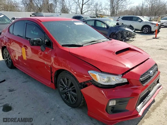 2019 Subaru WRX with VIN JF1VA1A68K9808399, listed as a Copart auction lot 46522075 with 88,420 mi miles and Salvage Title. Bid and sale history available at carsss.com. Image 10.