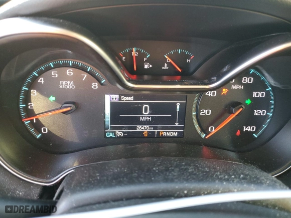 2016 Chevrolet Impala LT with VIN 1G1115S38GU164064, listed as a Copart auction lot 83811044 with 26,470 mi miles and Salvage Title. Bid and sale history available at carsss.com. Image 9.