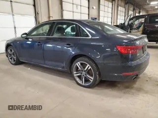2017 Audi A4 Premium Plus with VIN WAUENAF41HN054877, listed as a Copart auction lot 47108185 with 65,633 mi miles and Salvage Title. Bid and sale history available at carsss.com. Image 2.