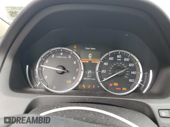 2020 Acura TLX with VIN 19UUB1F3XLA013194, listed as a Copart auction lot 45175525 with 61,071 mi miles and Salvage Title. Bid and sale history available at carsss.com. Image 9.