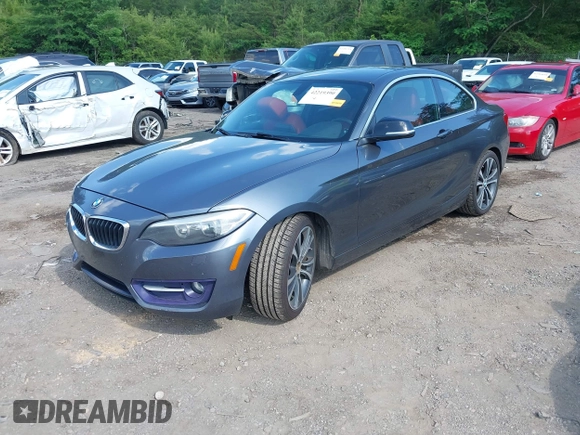 2014 BMW 2 Series 228i with VIN WBA1F5C59EV246205, listed as a IAAI auction lot 42219390 with 142,532 mi miles and . Bid and sale history available at DreamBid. Image 17.