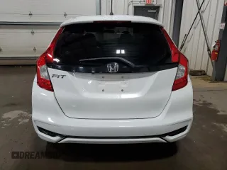 2018 Honda Fit LX with VIN 3HGGK5H46JM727608, listed as a Copart auction lot 49608315 with 25,760 mi miles and Salvage Title. Bid and sale history available at carsss.com. Image 6.