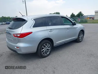 2014 Infiniti QX60 z VIN 5N1AL0MM2EC513700, wystawiony jako IAAI lot #42768421 z przebiegiem 145 171 mil mil oraz . Historia ofert i sprzedaży dostępna na DreamBid. Obrazek 4.