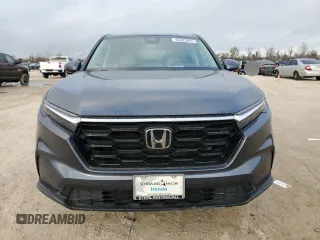 2025 Honda CR-V EX with VIN 2HKRS4H46SH405950, listed as a Copart auction lot 43325855 with 7,701 mi miles and Salvage Title. Bid and sale history available at DreamBid. Image 5.