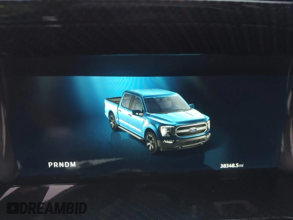2021 Ford F-150 XL with VIN 1FTFW1E5XMFD12798, listed as a IAAI auction lot 41391063 with 38,348 mi miles and . Bid and sale history available at DreamBid. Image 16.