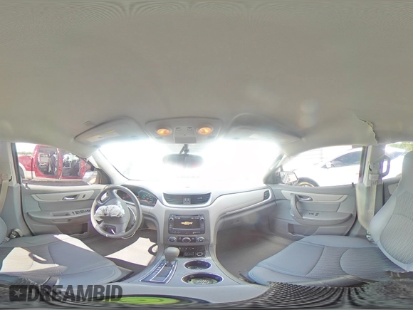 2017 Chevrolet Traverse LS с VIN 1GNKRFKD8HJ326725, выставлен на аукционе Copart как лот 57758505 с пробегом 161 334 миль миль и Списание • Salvage title. История ставок и продаж доступна на DreamBid. Изображение 15.