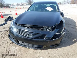 2010 Infiniti G37 Sedan x with VIN JN1CV6AR1AM252044, listed as a IAAI auction lot 41762829 with 191,325 mi miles. Bid and sale history available at carsss.com. Image 6.