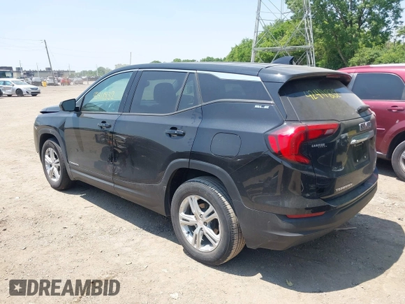 2019 GMC Terrain SLE with VIN 3GKALMEV9KL368629, listed as a IAAI auction lot 42411832 with 46,639 mi miles and . Bid and sale history available at DreamBid. Image 3.