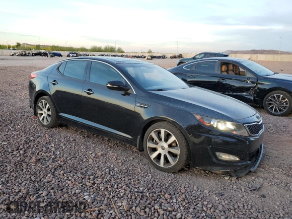 2013 Kia Optima SX with VIN 5XXGR4A60DG135269, listed as a Copart auction lot 52958375 with 179,194 mi miles and Clean Title. Bid and sale history available at carsss.com. Image 4.