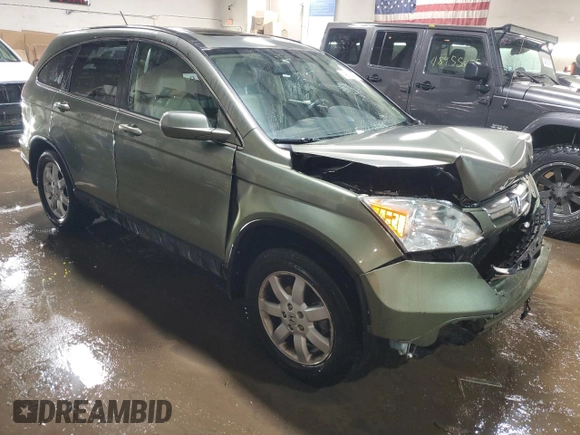2007 Honda CR-V EX-L z VIN JHLRE38727C011511, wystawiony jako Copart lot #49104235 z przebiegiem 138 778 mil mil oraz Szkoda całkowita • Salvage title. Historia ofert i sprzedaży dostępna na DreamBid. Obrazek 4.