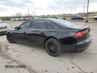 2015 Audi A8 L 3.0T with VIN WAU3GAFD6FN035532, listed as a Copart auction lot 51659145 with 120,516 mi miles and Clean Title. Bid and sale history available at carsss.com. Image 2.
