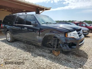 2015 Ford Expedition Max Limited with VIN 1FMJK2AT0FEF21391, listed as a Copart auction lot 57064805 with 145,981 mi miles and Salvage title. Bid and sale history available at DreamBid. Image 4.