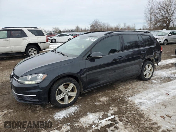 2019 Volkswagen Golf SportWagen S with VIN 3VW117AU6KM501841, listed as a Copart auction lot 86352594 with 165,775 mi miles and Clean Title. Bid and sale history available at carsss.com. Image 1.