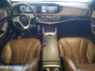 2020 Mercedes-Benz S with VIN W1KUG8GB6LA556031, listed as a Copart auction lot 45177125 with 53,593 mi miles and Salvage Title. Bid and sale history available at DreamBid. Image 8.